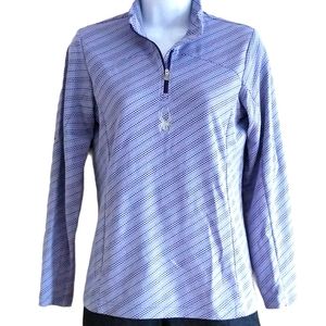 Spyder Performance Zip Front Shirt Size Girls XL